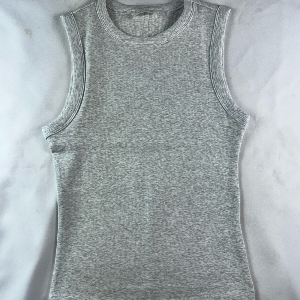 Gray Sleeveless Women's Top